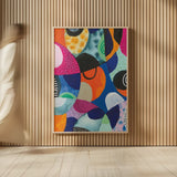 Overflow I by Cheryl Warrick. shown as over sized large wall art. Available as an archival giclee rolled canvas, fine art paper, or poster print. SKU 79897h.
