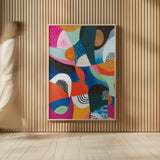 Overflow II by Cheryl Warrick. shown as over sized large wall art. Available as an archival giclee rolled canvas, fine art paper, or poster print. SKU 79898h.