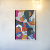 Overflow II by Cheryl Warrick. shown as a paper print in a white frame. Available as a archival giclee rolled canvas, fine art paper, or poster print. SKU 79898h.
