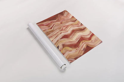 Painted Desert II by Cheryl Warrick. shown as a rolled paper print. Available as archival giclee rolled canvas, fine art paper, or poster print. SKU 79896h.