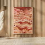 Painted Desert II by Cheryl Warrick. shown as over sized large wall art. Available as an archival giclee rolled canvas, fine art paper, or poster print. SKU 79896h.