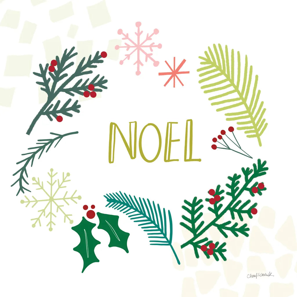 Peace Love Joy III by Cheryl Warrick. SKU 79261a. Archival Giclee Fine art print for wall decor.