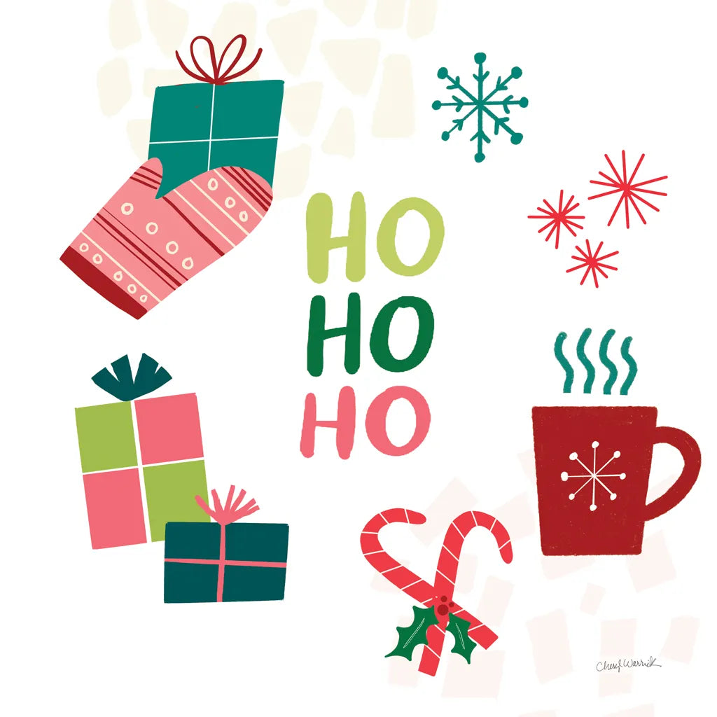 Peace Love Joy V by Cheryl Warrick. SKU 79263a. Archival Giclee Fine art print for wall decor.