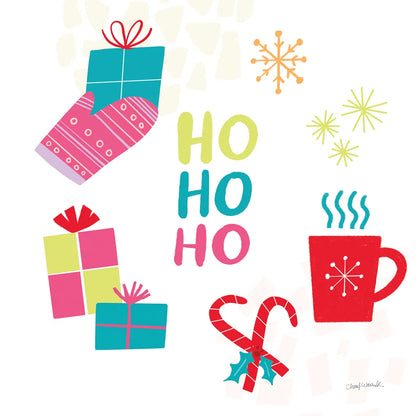 Peace Love Joy V Bright by Cheryl Warrick. SKU 79960a. Archival Giclee Fine art print for wall decor.