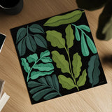 Plant Toss II by Cheryl Warrick. Shown as a detailed flat fine art print, highlighting archival giclee quality. Available as an archival giclee rolled canvas, fine art paper, or poster print. SKU 90946a.