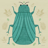 Playful Bugs II by Cheryl Warrick. SKU 102955a. Archival Giclee Fine art print for wall decor.