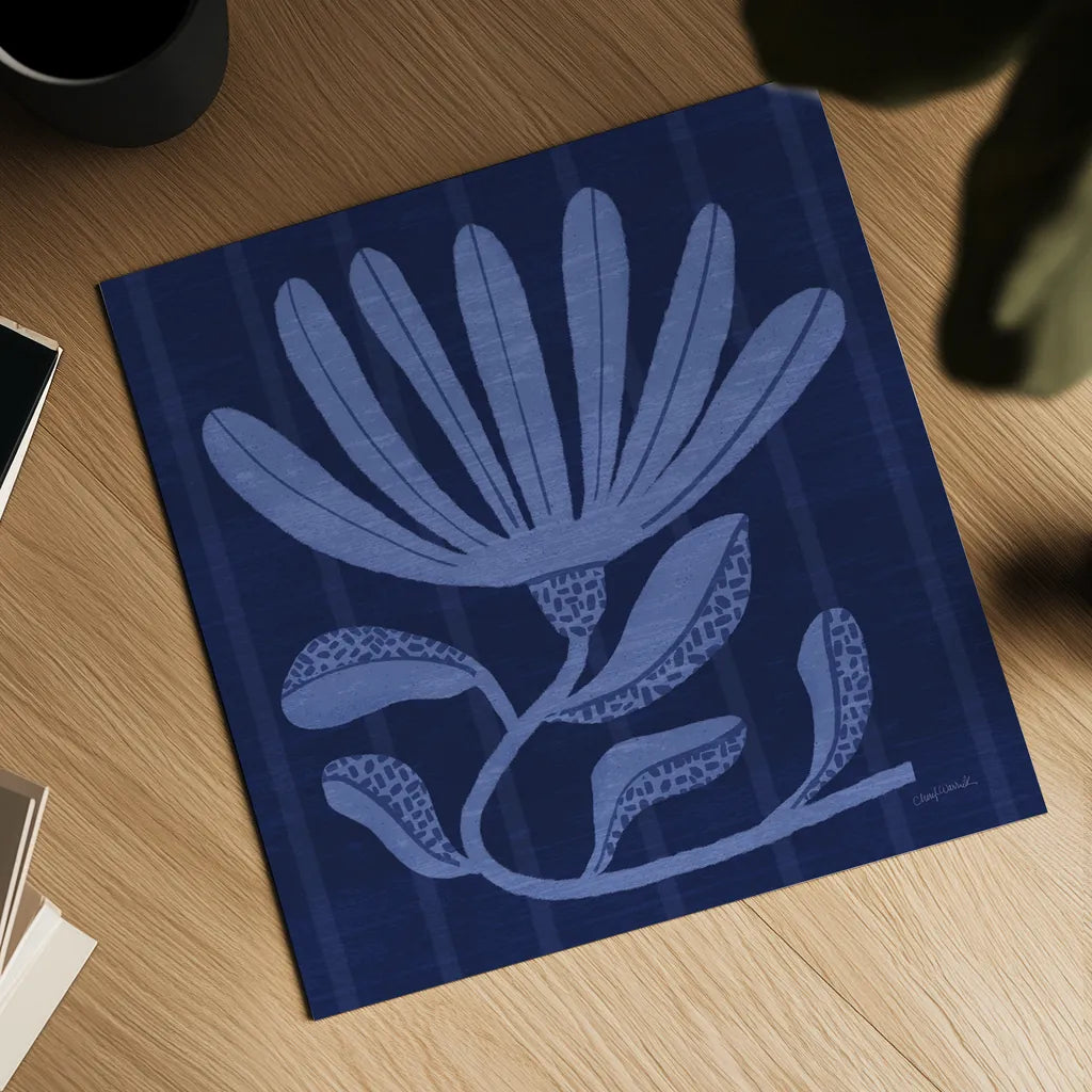 Playful Petals I by Cheryl Warrick. Shown as a detailed flat fine art print, highlighting archival giclee quality. Available as an archival giclee rolled canvas, fine art paper, or poster print. SKU 102944a.