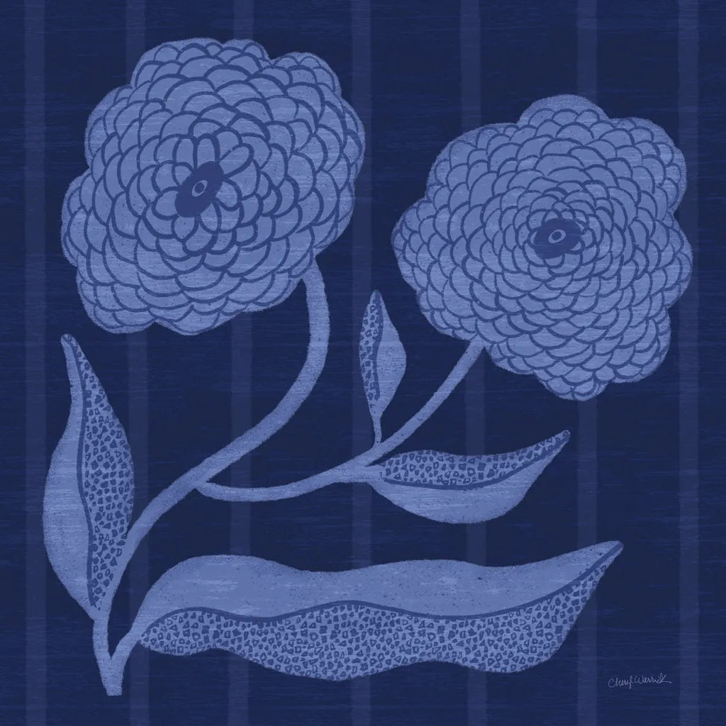 Playful Petals IV by Cheryl Warrick. SKU 102947a. Archival Giclee Fine art print for wall decor.