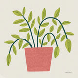 Potted Plants IV by Cheryl Warrick. SKU 102641a. Archival Giclee Fine art print for wall decor.