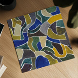 Puzzled I by Cheryl Warrick. Shown as a detailed flat fine art print, highlighting archival giclee quality. Available as an archival giclee rolled canvas, fine art paper, or poster print. SKU 103263a.