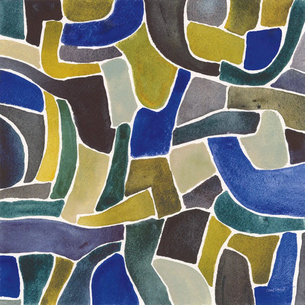 Puzzled III by Cheryl Warrick. SKU 103265a. Archival Giclee Fine art print for wall decor.