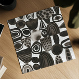 Quirky I by Cheryl Warrick. Shown as a detailed flat fine art print, highlighting archival giclee quality. Available as an archival giclee rolled canvas, fine art paper, or poster print. SKU 86956a.