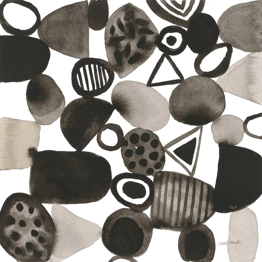 Quirky IV by Cheryl Warrick. SKU 86959a. Archival Giclee Fine art print for wall decor.