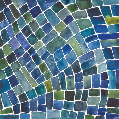 Sea Glass II by Cheryl Warrick. SKU 84792a. Archival Giclee Fine art print for wall decor.