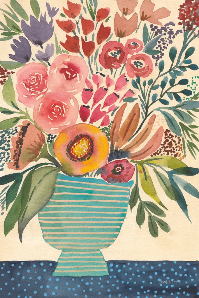 Simple Gifts I by Cheryl Warrick. SKU 103261h. Archival Giclee Fine art print for wall decor.