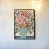 Simple Gifts I by Cheryl Warrick. shown as a paper print in a black flame. Available as a archival giclee rolled canvas, fine art paper, or poster print. SKU 103261h.