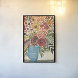 Simple Gifts II by Cheryl Warrick. shown as a paper print in a black flame. Available as a archival giclee rolled canvas, fine art paper, or poster print. SKU 103262h.