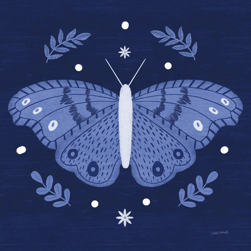 Simply Butterflies I by Cheryl Warrick. SKU 102961a. Archival Giclee Fine art print for wall decor.
