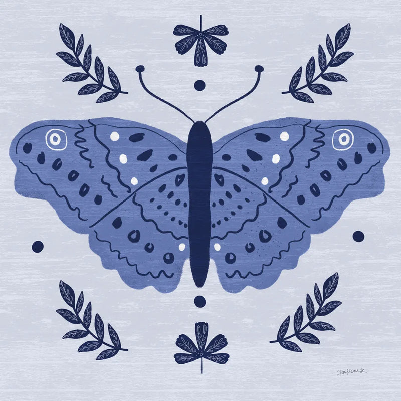 Simply Butterflies IV by Cheryl Warrick. SKU 102964a. Archival Giclee Fine art print for wall decor.