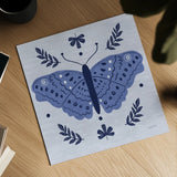Simply Butterflies IV by Cheryl Warrick. Shown as a detailed flat fine art print, highlighting archival giclee quality. Available as an archival giclee rolled canvas, fine art paper, or poster print. SKU 102964a.