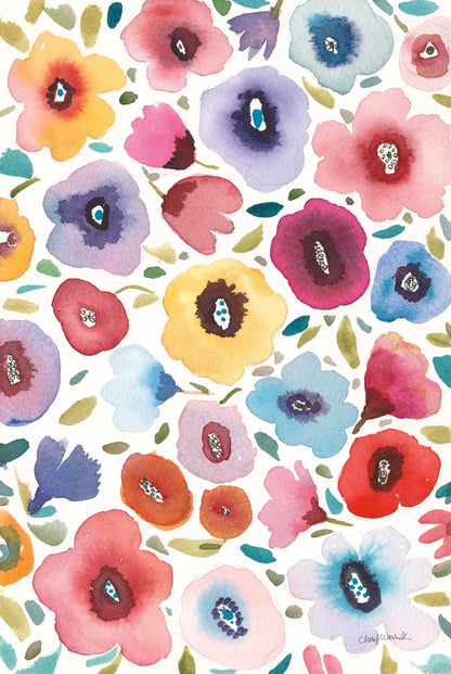 Spring Joy II by Cheryl Warrick. SKU 86973h. Archival Giclee Fine art print for wall decor.