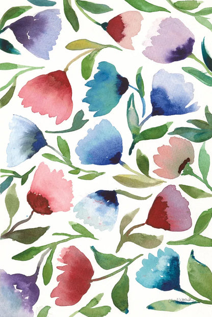 Spring Joy IV by Cheryl Warrick. SKU 86975h. Archival Giclee Fine art print for wall decor.