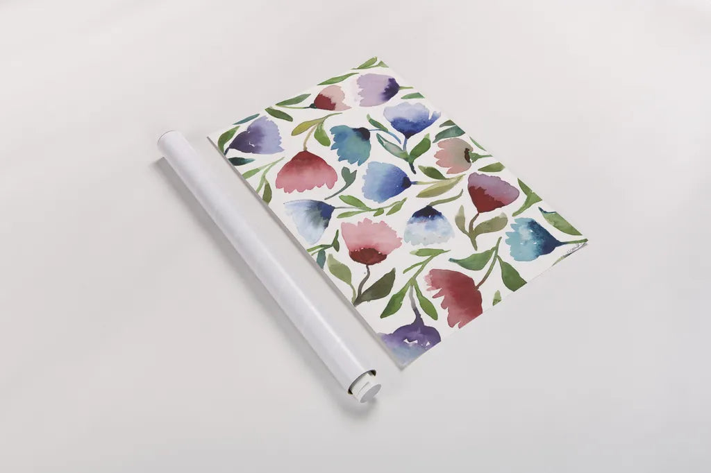 Spring Joy IV by Cheryl Warrick. shown as a rolled paper print. Available as archival giclee rolled canvas, fine art paper, or poster print. SKU 86975h.