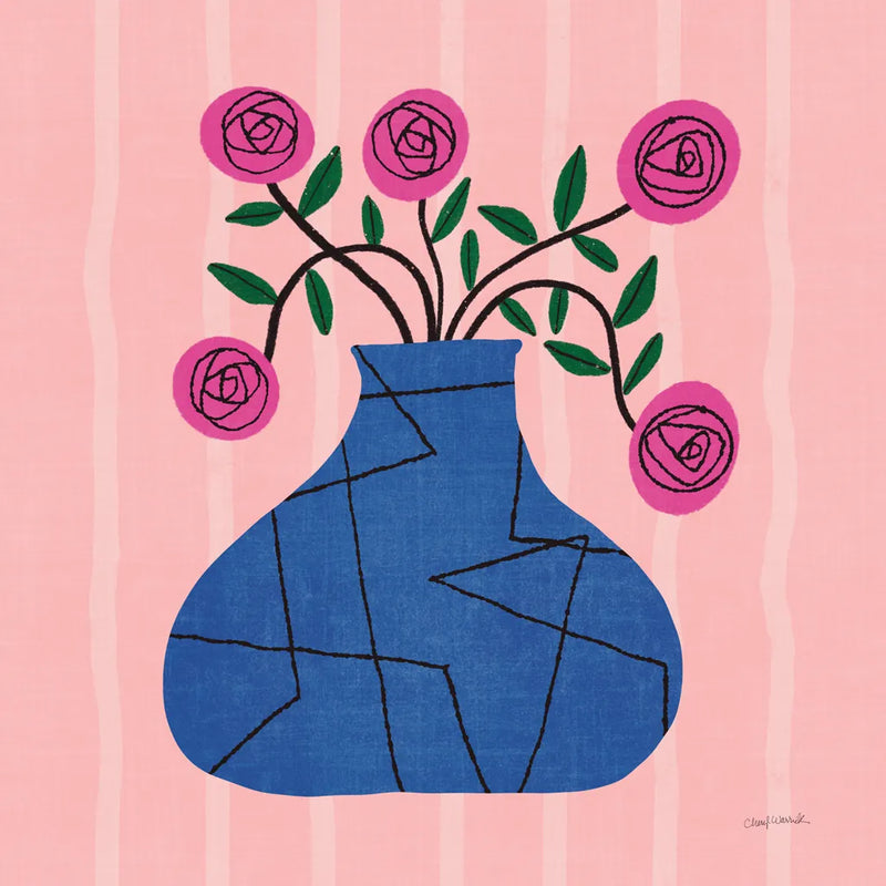 Still Blooms I by Cheryl Warrick. SKU 103990a. Archival Giclee Fine art print for wall decor.