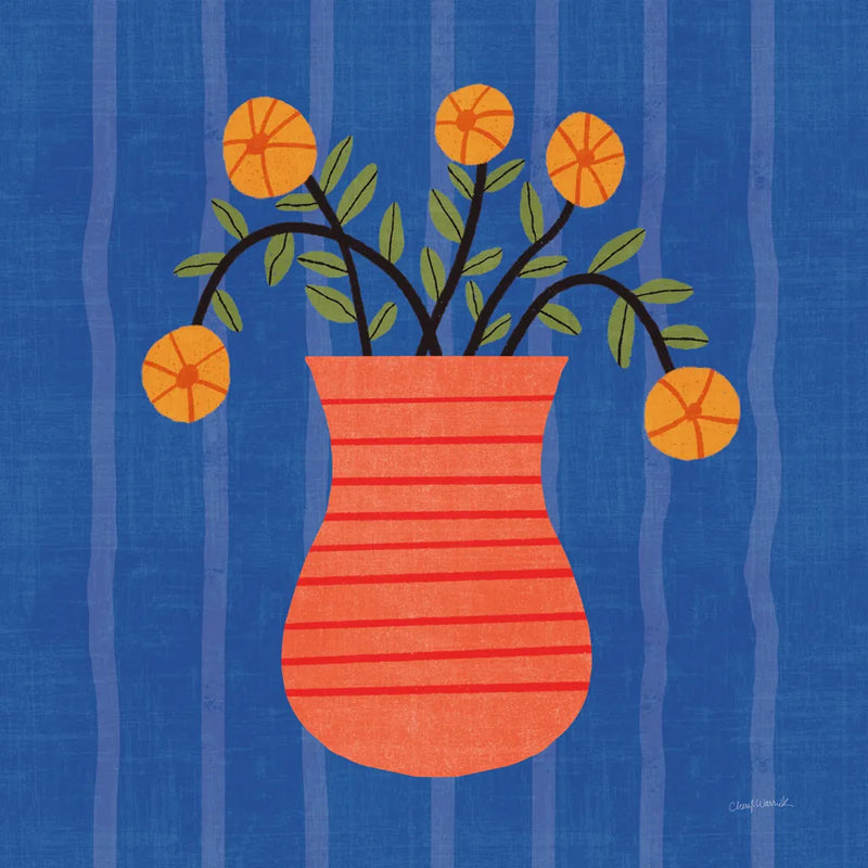 Still Blooms II by Cheryl Warrick. SKU 103991a. Archival Giclee Fine art print for wall decor.