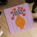 Still Blooms III by Cheryl Warrick. Shown as a detailed flat fine art print, highlighting archival giclee quality. Available as an archival giclee rolled canvas, fine art paper, or poster print. SKU 103992a.