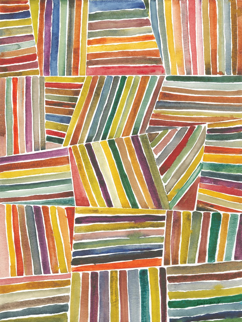 Stripes I by Cheryl Warrick
