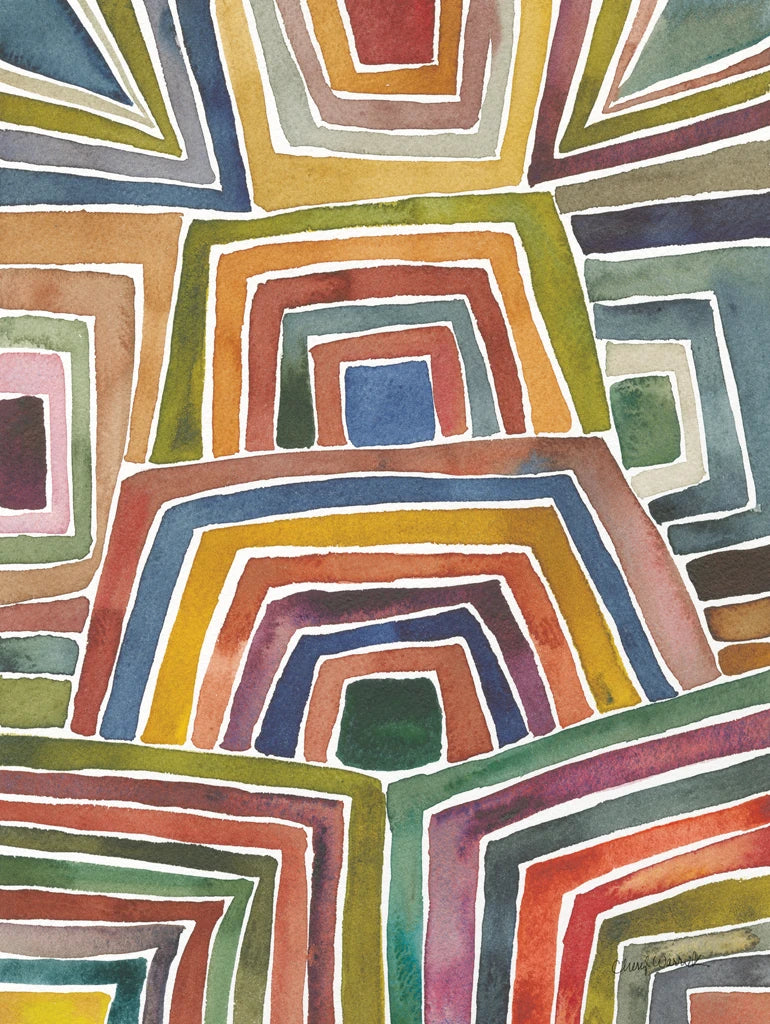 Stripes II by Cheryl Warrick