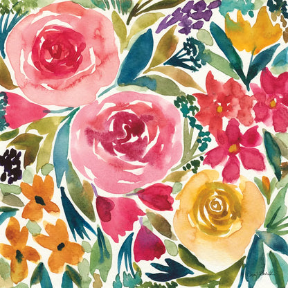 Summer Petals I by Cheryl Warrick. SKU 78388a. Archival Giclee Fine art print for wall decor.