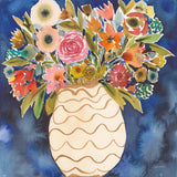 Surprise Florals II by Cheryl Warrick. SKU 103276a. Archival Giclee Fine art print for wall decor.