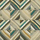 The Center I Abstract Turquoise by Cheryl Warrick. SKU 13854a. Archival Giclee Fine art print for wall decor.