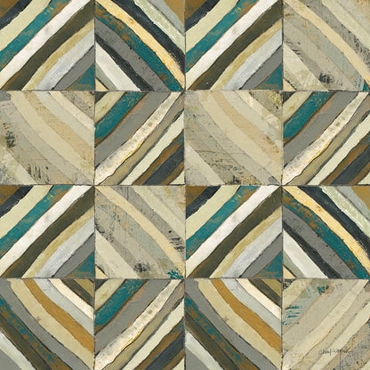 The Center I Abstract Turquoise by Cheryl Warrick. SKU 13854a. Archival Giclee Fine art print for wall decor.