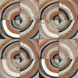 The Center I Abstract Warm by Cheryl Warrick. SKU 55285a. Archival Giclee Fine art print for wall decor.