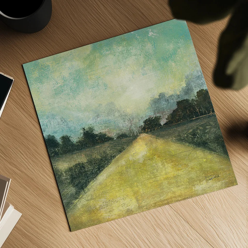 This Place III by Cheryl Warrick. Shown as a detailed flat fine art print, highlighting archival giclee quality. Available as an archival giclee rolled canvas, fine art paper, or poster print. SKU 15692a.