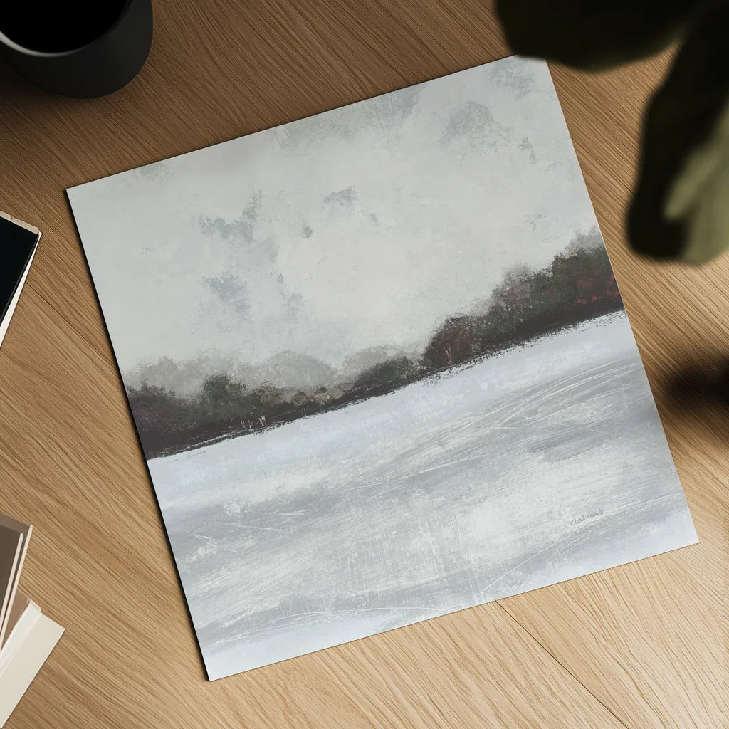 This Place IV Neutral by Cheryl Warrick. Shown as a detailed flat fine art print, highlighting archival giclee quality. Available as an archival giclee rolled canvas, fine art paper, or poster print. SKU 60612a.