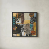 Time Lapse I by Cheryl Warrick. Shown in a sleek black glass frame for a contemporary gallery look. Available as an archival giclee rolled canvas, fine art paper, or poster print. SKU 103551a.