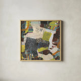 Time Lapse IV by Cheryl Warrick. Shown in a natural wood glass frame for a timeless modern aesthetic. Available as an archival giclee rolled canvas, fine art paper, or poster print. SKU 103554a.