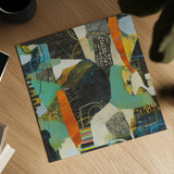 Time Lapse VI by Cheryl Warrick. Shown as a detailed flat fine art print, highlighting archival giclee quality. Available as an archival giclee rolled canvas, fine art paper, or poster print. SKU 103556a.