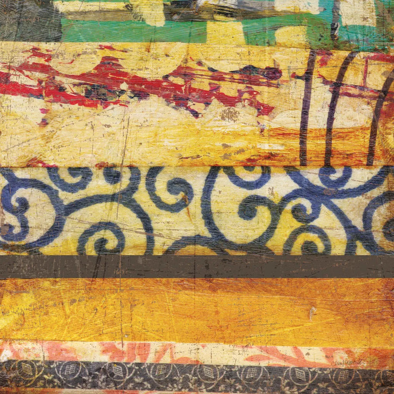 Urban Mixed Bag III by Cheryl Warrick. SKU 37774a. Archival Giclee Fine art print for wall decor.
