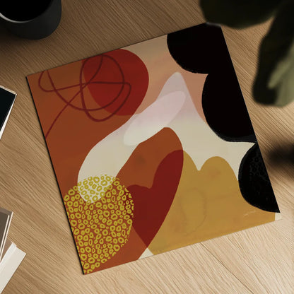 Variety V by Cheryl Warrick. Shown as a detailed flat fine art print, highlighting archival giclee quality. Available as an archival giclee rolled canvas, fine art paper, or poster print. SKU 90933a.