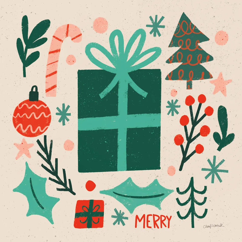 Warm Wishes I by Cheryl Warrick. SKU 97607a. Archival Giclee Fine art print for wall decor.