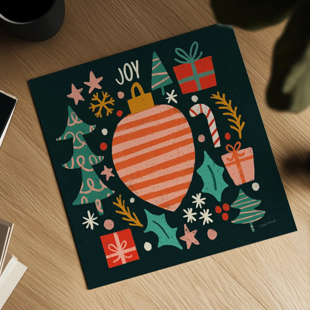 Warm Wishes III by Cheryl Warrick. Shown as a detailed flat fine art print, highlighting archival giclee quality. Available as an archival giclee rolled canvas, fine art paper, or poster print. SKU 97609a.