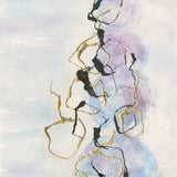 Abstract Lines on Pastel I by Chris Paschke. SKU 31755a. Archival Giclee Fine art print for wall decor.