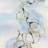 Abstract Lines on Pastel II by Chris Paschke. SKU 31756a. Archival Giclee Fine art print for wall decor.