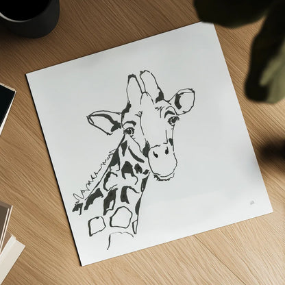 African Animals I by Chris Paschke. Shown as a detailed flat fine art print, highlighting archival giclee quality. Available as an archival giclee rolled canvas, fine art paper, or poster print. SKU 65002a.