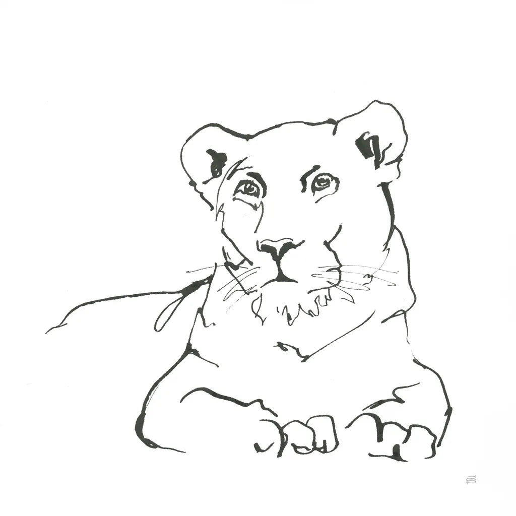 African Animals II by Chris Paschke. SKU 65003a. Archival Giclee Fine art print for wall decor.